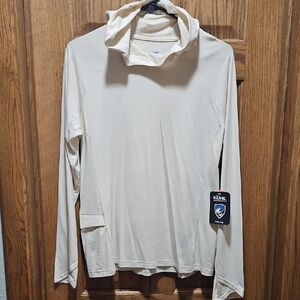 NWT Kuhl Cream Long Sleeve Hoodie
